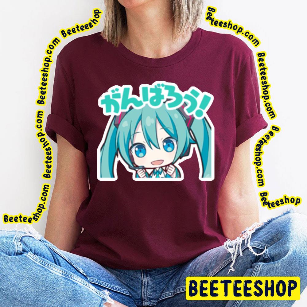 Green Text Hatsune Miku Trending Unisex T-Shirt Green Text Hatsune Miku Trending Unisex T-Shirt