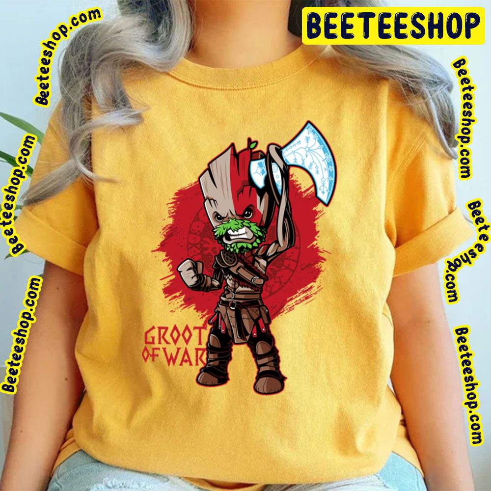 Groot Of War God Of War Ragnarok Trending Unisex T-Shirt Groot Of War God Of War Ragnarok Trending Unisex T-Shirt