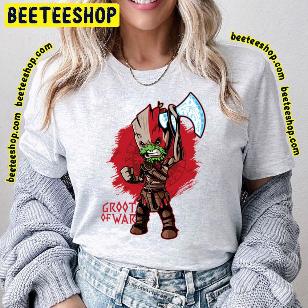 Groot Of War God Of War Ragnarok Trending Unisex T-Shirt Groot Of War God Of War Ragnarok Trending Unisex T-Shirt