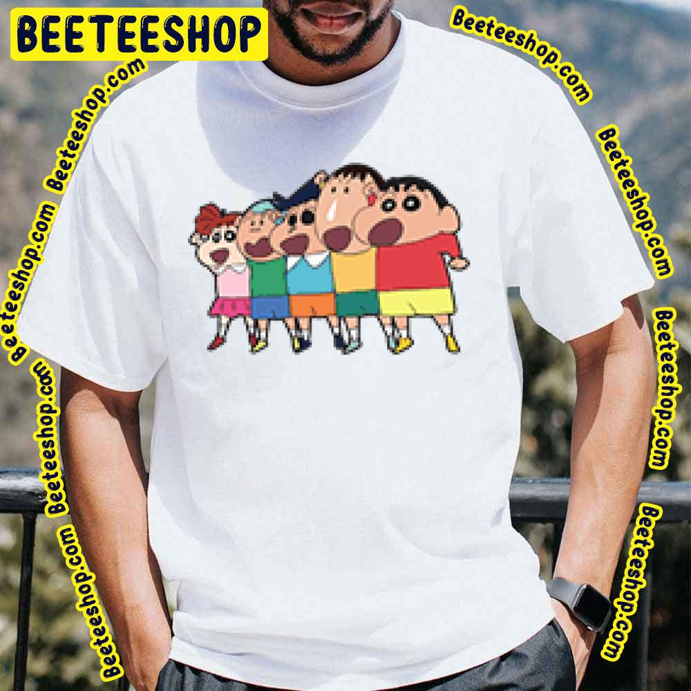Group Crayon Shin Chan Trending Unisex T-Shirt Group Crayon Shin Chan Trending Unisex T-Shirt