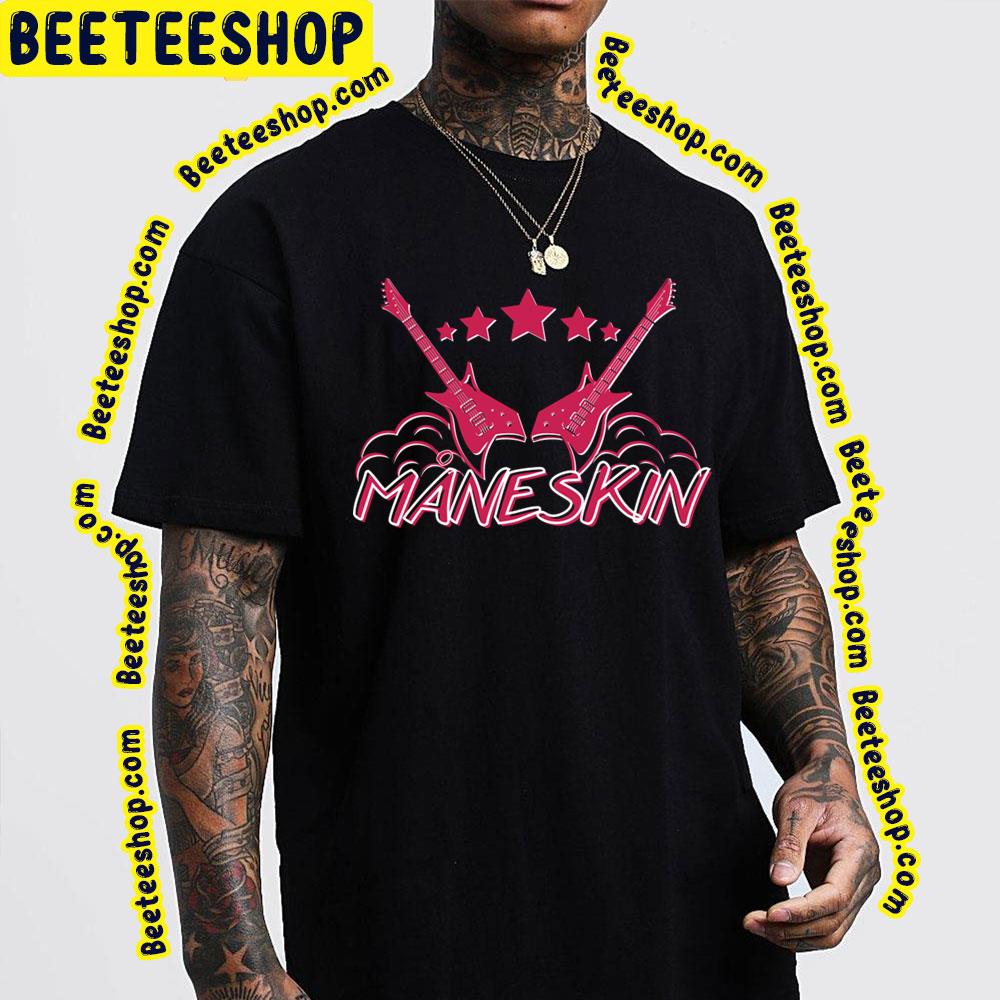 Guitar Maneskin Trending Unisex T-Shirt Guitar Maneskin Trending Unisex T-Shirt
