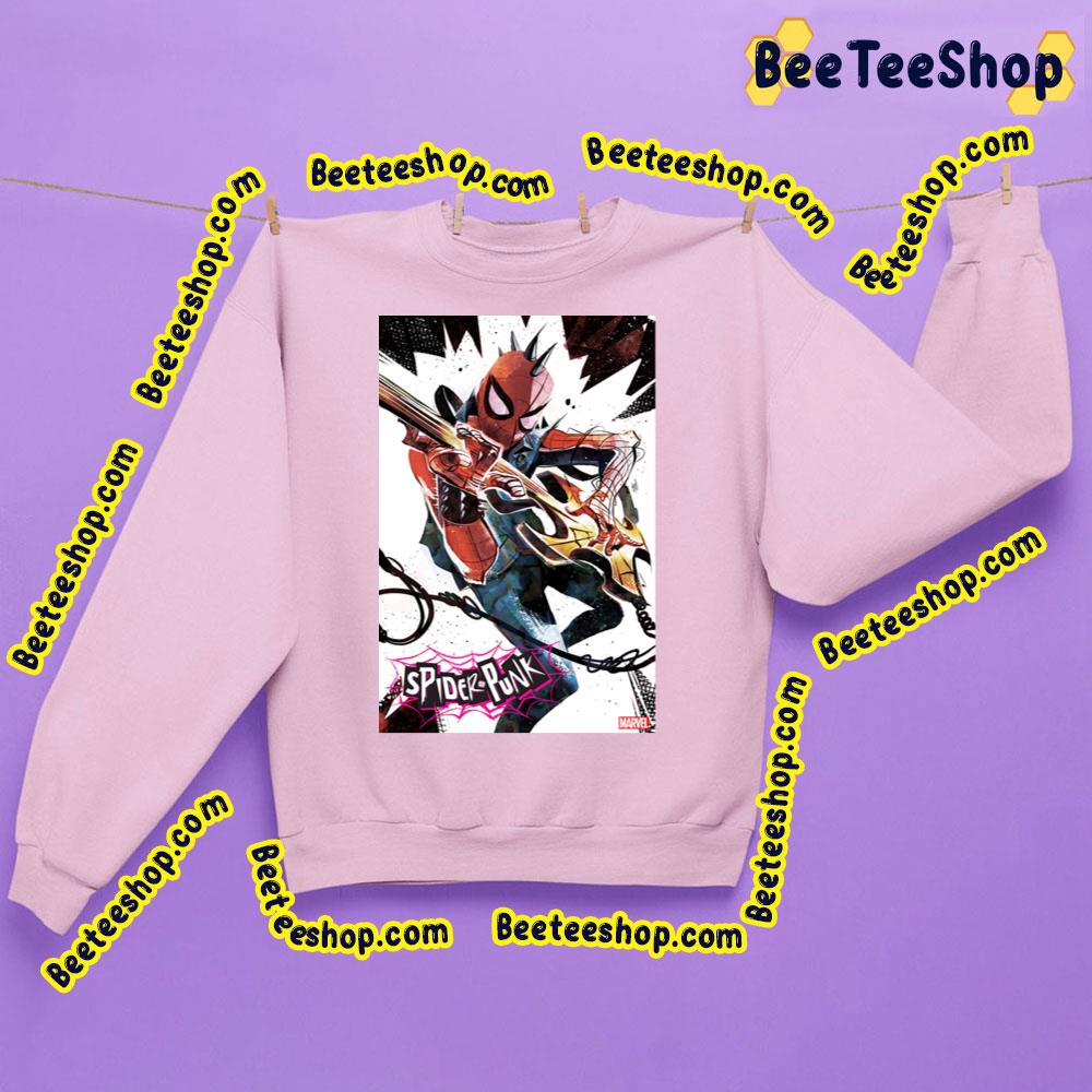 Guitar Miles Morales Spider Punk Spiderverse Movie Trending Unisex Sweatshirt Guitar Miles Morales Spider Punk Spiderverse Movie Trending Unisex Sweatshirt