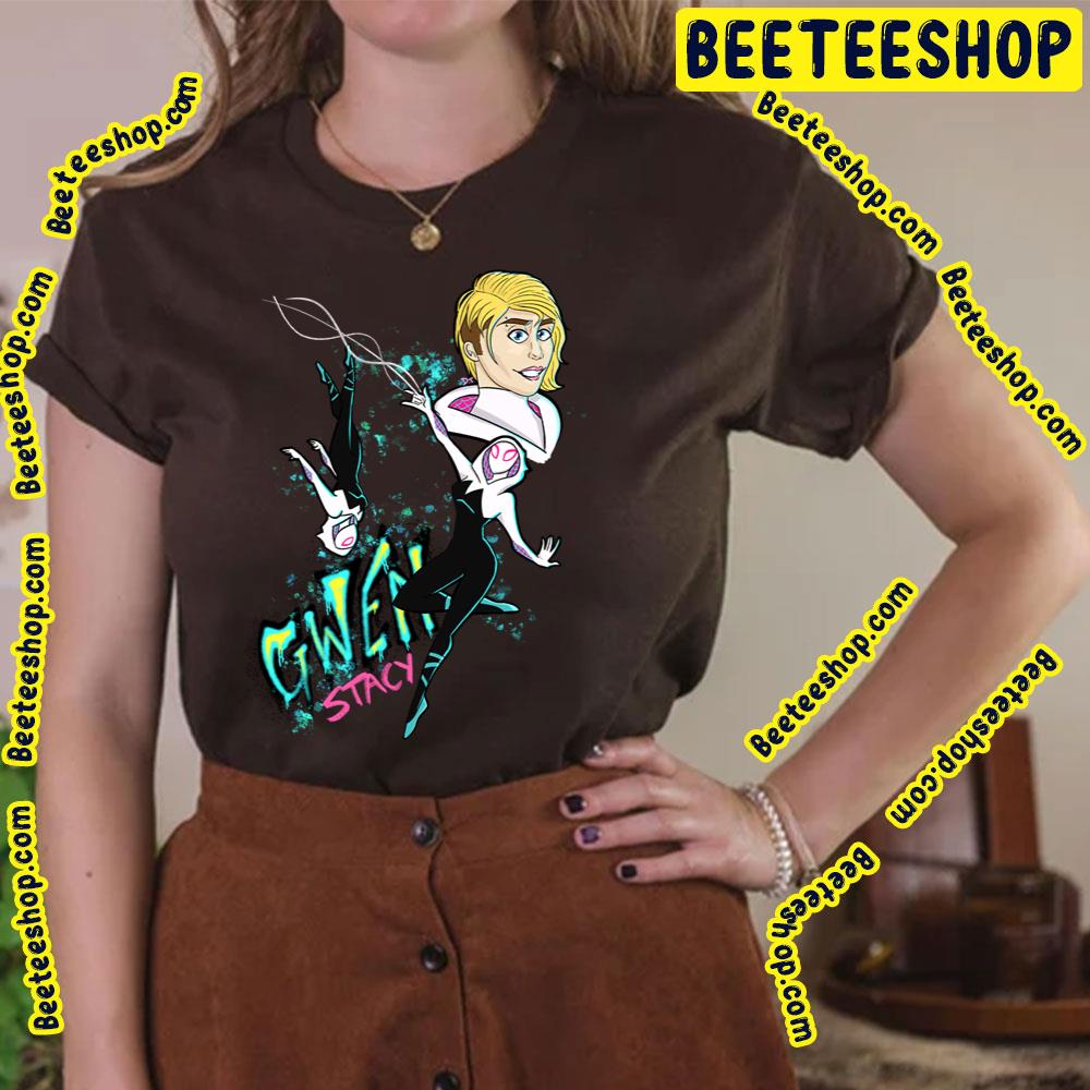 Gwen Stacy Spiderverse Movie Trending Unisex T-Shirt Gwen Stacy Spiderverse Movie Trending Unisex T-Shirt