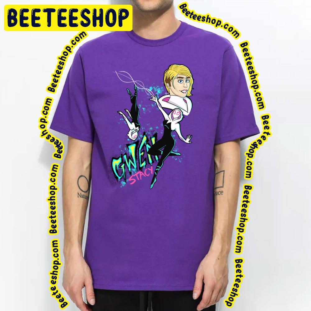 Gwen Stacy Spiderverse Movie Trending Unisex T-Shirt Gwen Stacy Spiderverse Movie Trending Unisex T-Shirt