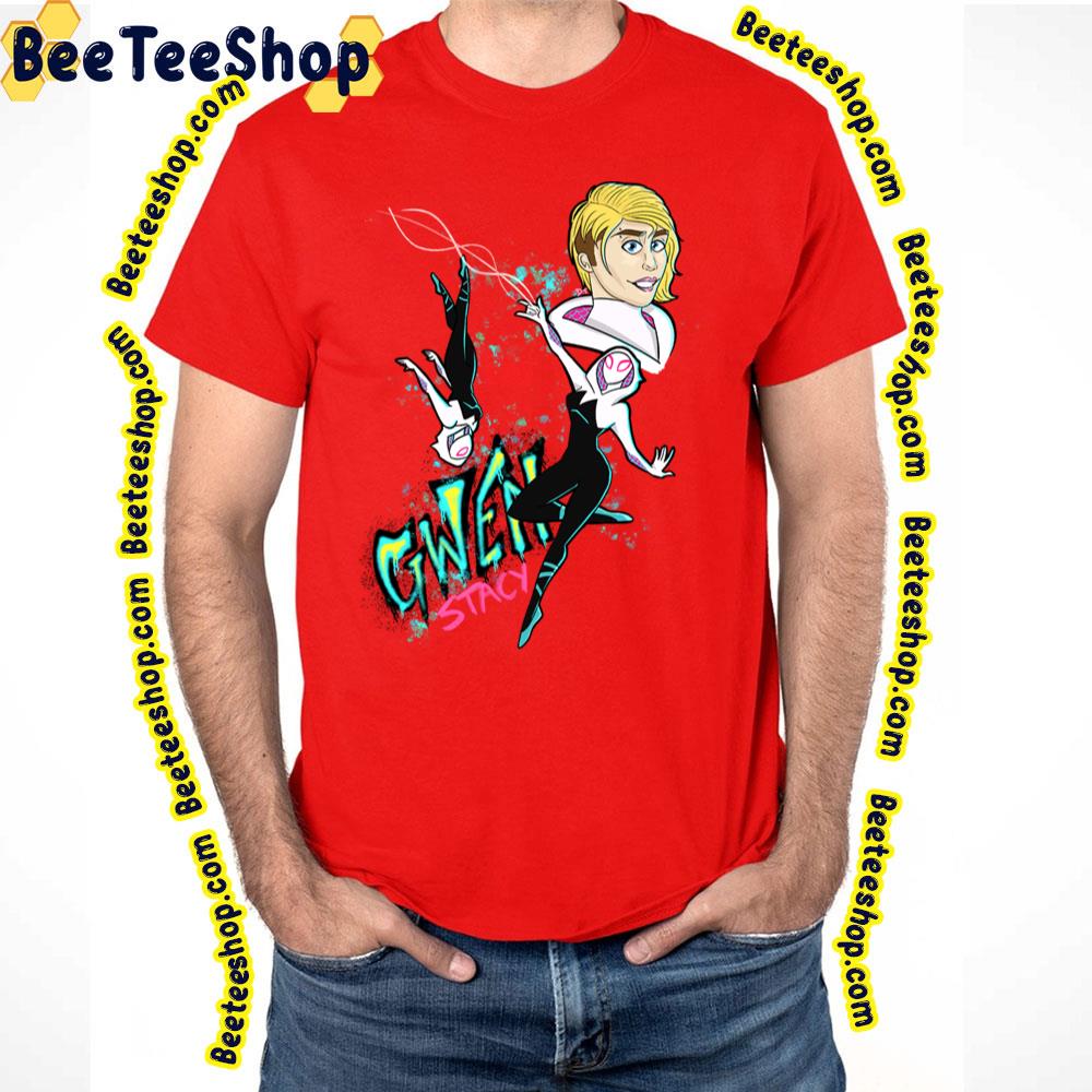 Gwen Stacy Spiderverse Movie Trending Unisex T-Shirt Gwen Stacy Spiderverse Movie Trending Unisex T-Shirt