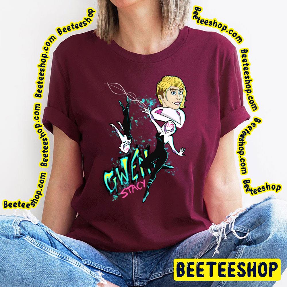 Gwen Stacy Spiderverse Movie Trending Unisex T-Shirt Gwen Stacy Spiderverse Movie Trending Unisex T-Shirt
