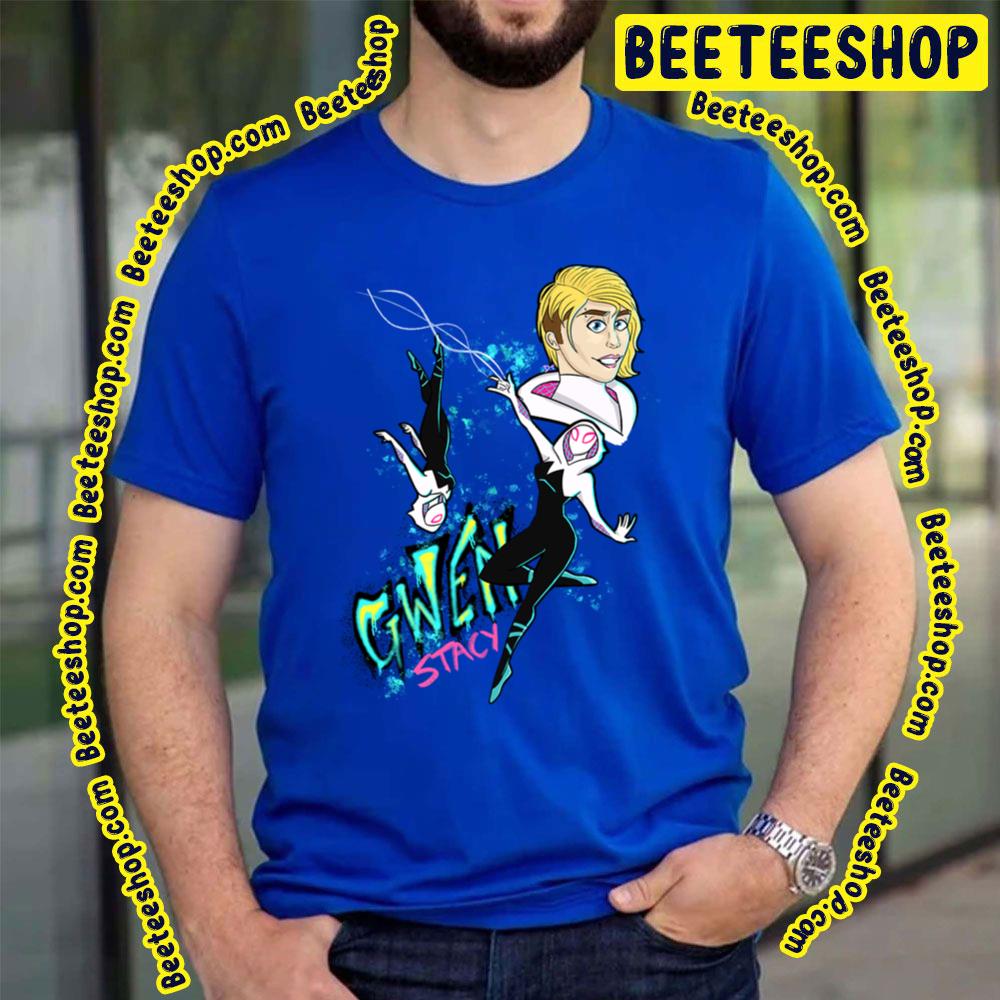 Gwen Stacy Spiderverse Movie Trending Unisex T-Shirt Gwen Stacy Spiderverse Movie Trending Unisex T-Shirt