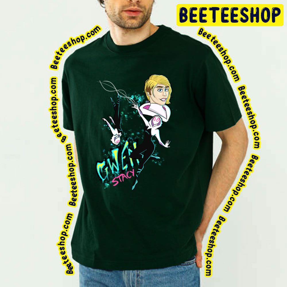 Gwen Stacy Spiderverse Movie Trending Unisex T-Shirt Gwen Stacy Spiderverse Movie Trending Unisex T-Shirt