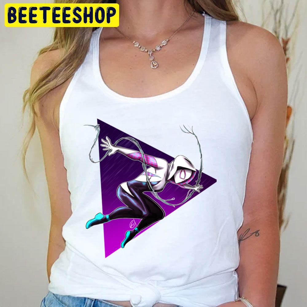 Gwen Super Hero Spiderverse Movie Trending Unisex T-Shirt Gwen Super Hero Spiderverse Movie Trending Unisex T-Shirt