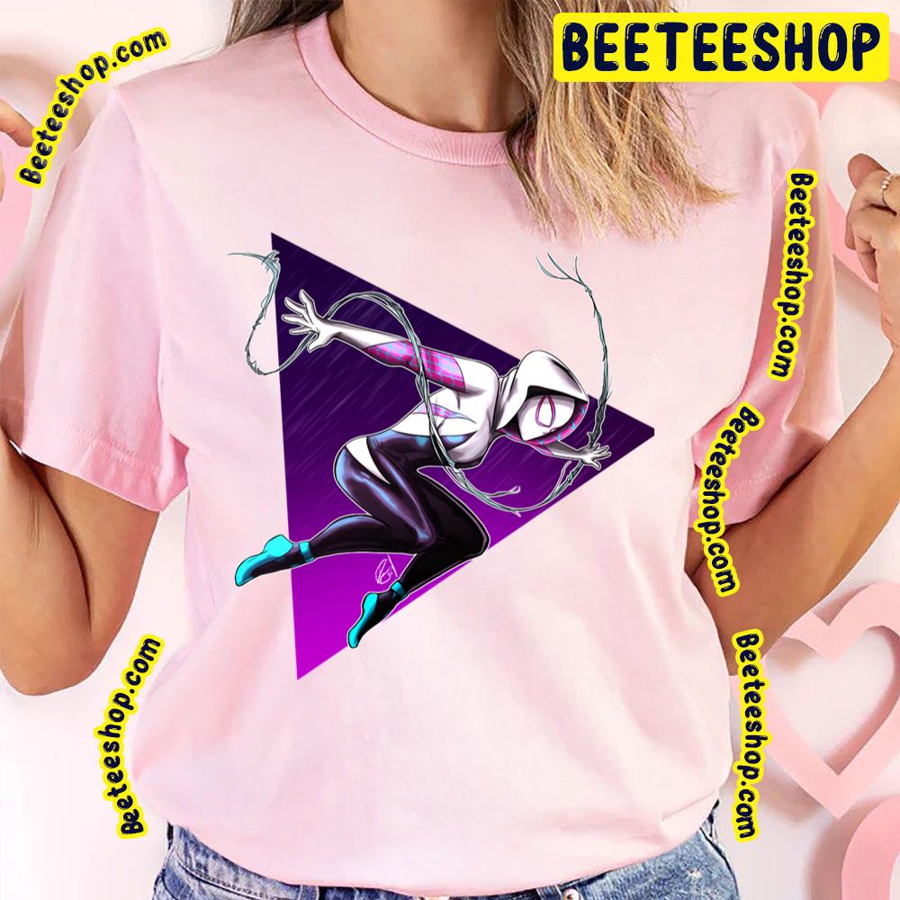 Gwen Super Hero Spiderverse Movie Trending Unisex T-Shirt Gwen Super Hero Spiderverse Movie Trending Unisex T-Shirt