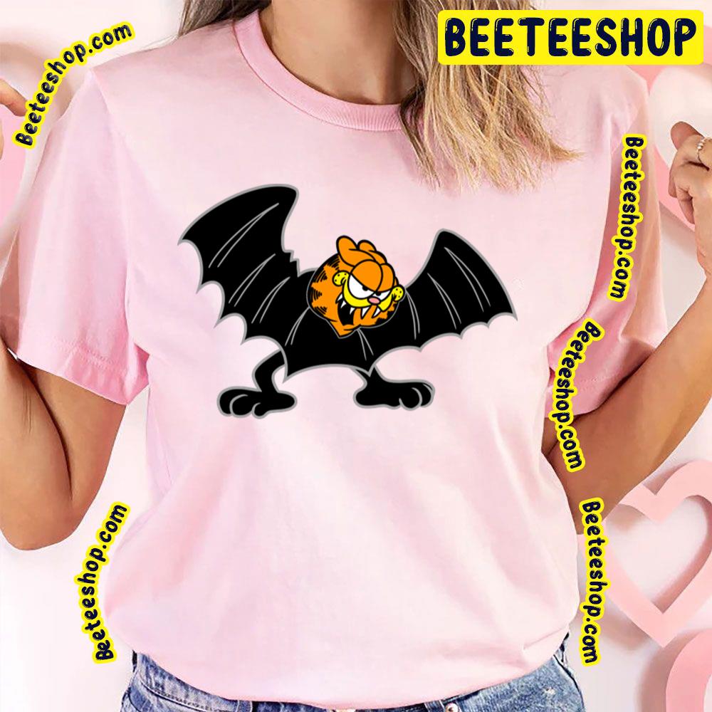 Halloween Bat Garfield Trending Unisex T-Shirt Halloween Bat Garfield Trending Unisex T-Shirt