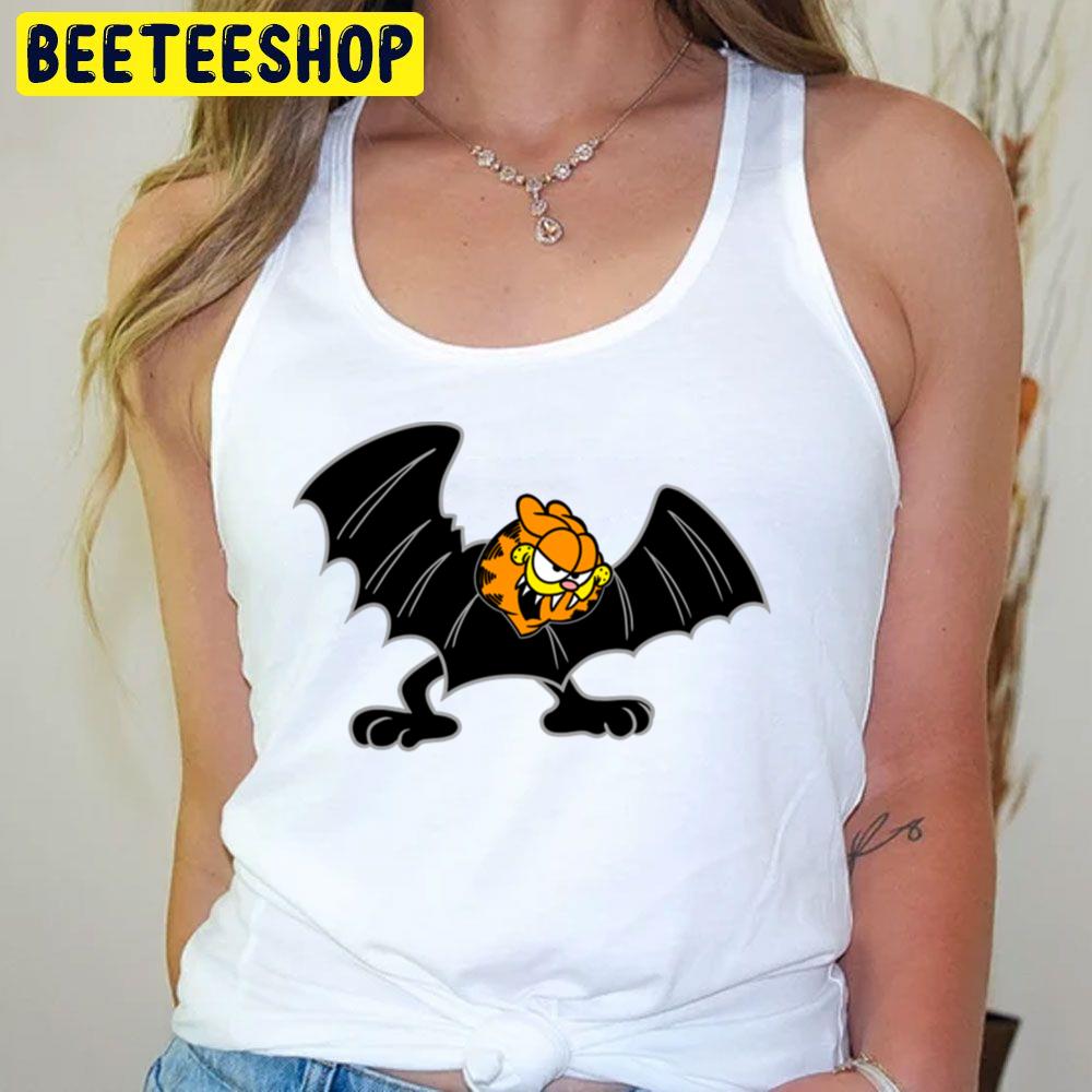 Halloween Bat Garfield Trending Unisex T-Shirt Halloween Bat Garfield Trending Unisex T-Shirt