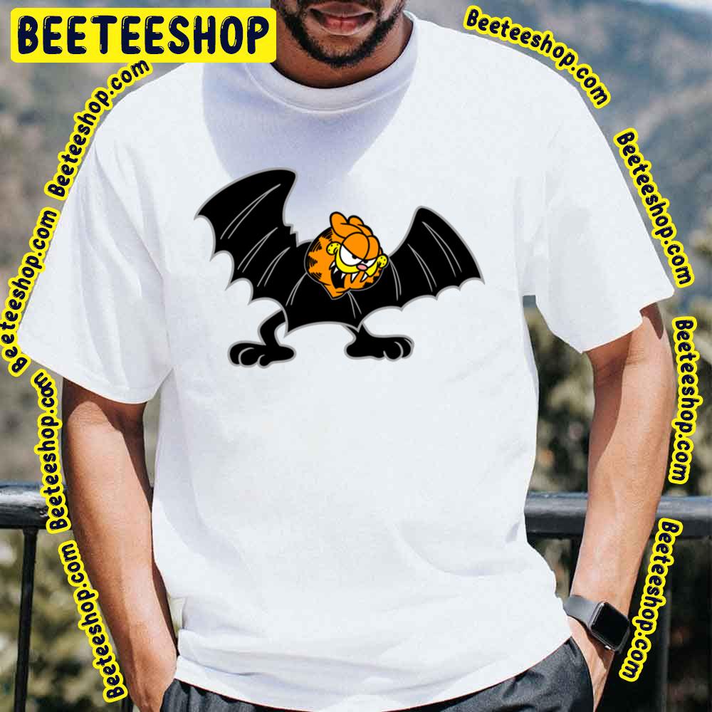 Halloween Bat Garfield Trending Unisex T-Shirt Halloween Bat Garfield Trending Unisex T-Shirt