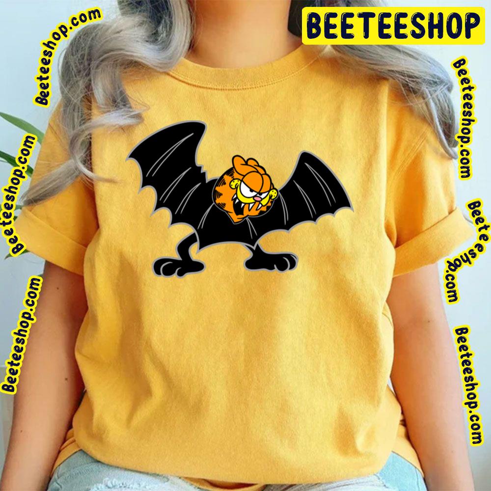 Halloween Bat Garfield Trending Unisex T-Shirt Halloween Bat Garfield Trending Unisex T-Shirt