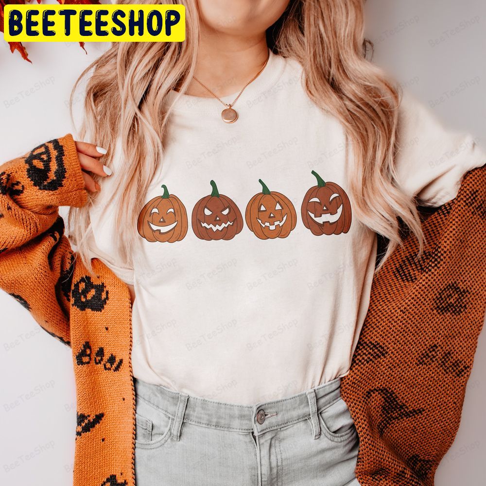 Halloween Pumpkin Squad Spooky Season Trending Unisex T-Shirt Halloween Pumpkin Squad Spooky Season Trending Unisex T-Shirt