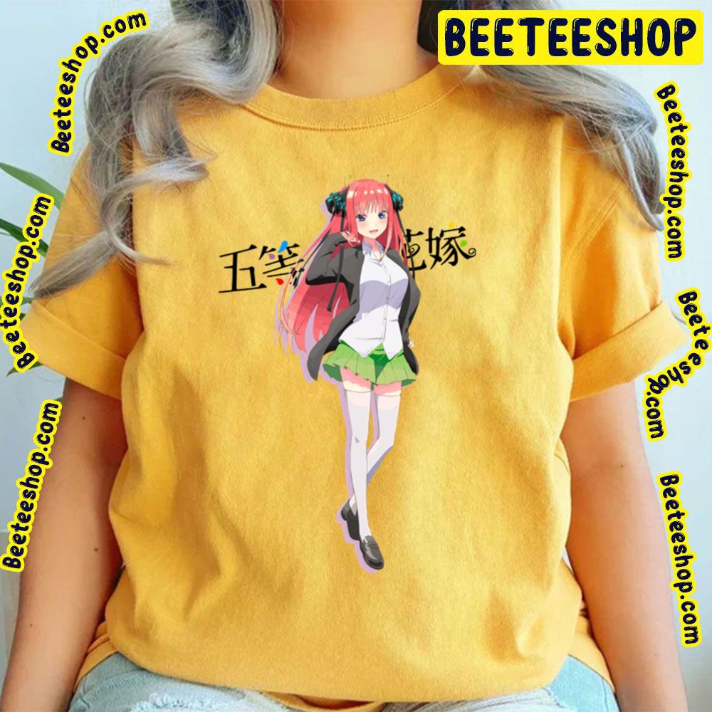 Hanayome Nino Nakano The Quintessential Quintuplets Trending Unisex T-Shirt Hanayome Nino Nakano The Quintessential Quintuplets Trending Unisex T-Shirt