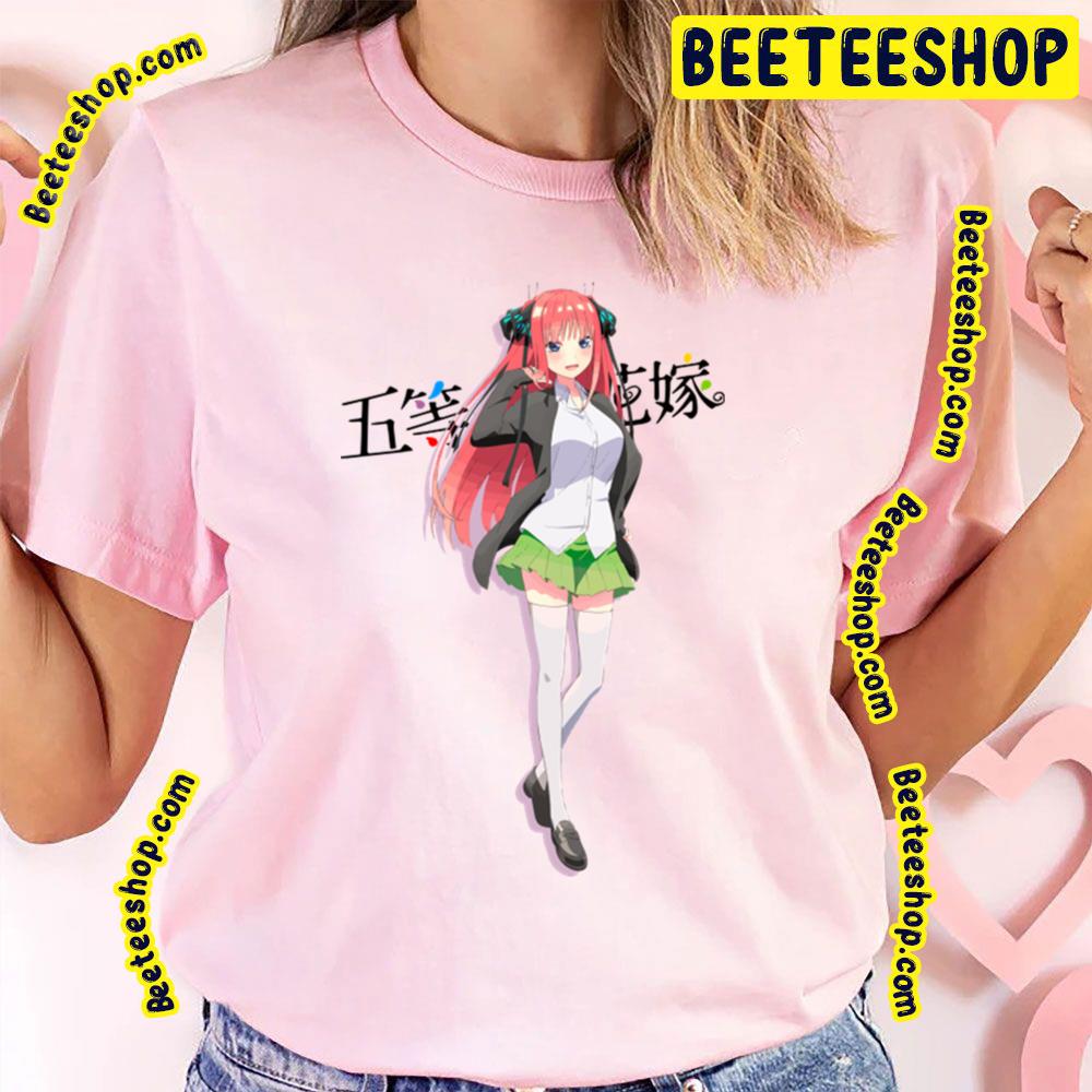 Hanayome Nino Nakano The Quintessential Quintuplets Trending Unisex T-Shirt Hanayome Nino Nakano The Quintessential Quintuplets Trending Unisex T-Shirt