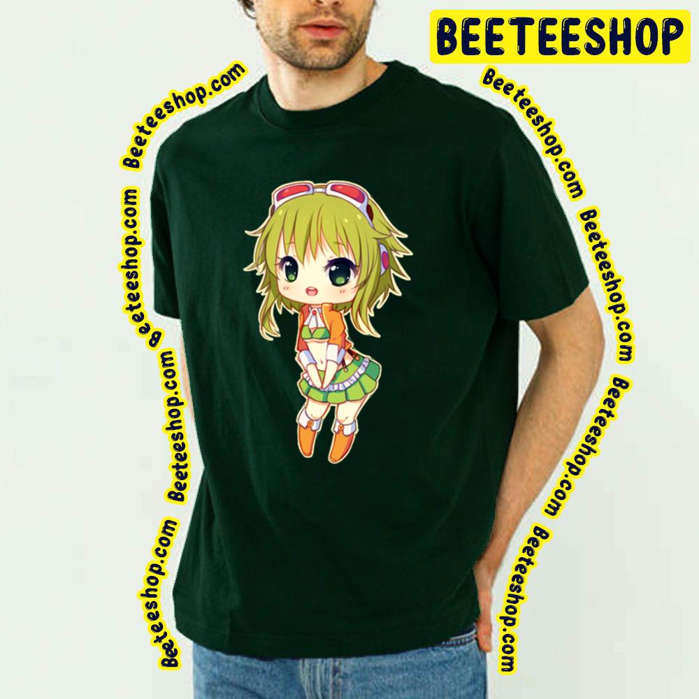 Happy Gumi Anonymous M Hatsune Miku Vocaloid.Png Trending Unisex T-Shirt Happy Gumi Anonymous M Hatsune Miku Vocaloid.Png Trending Unisex T-Shirt
