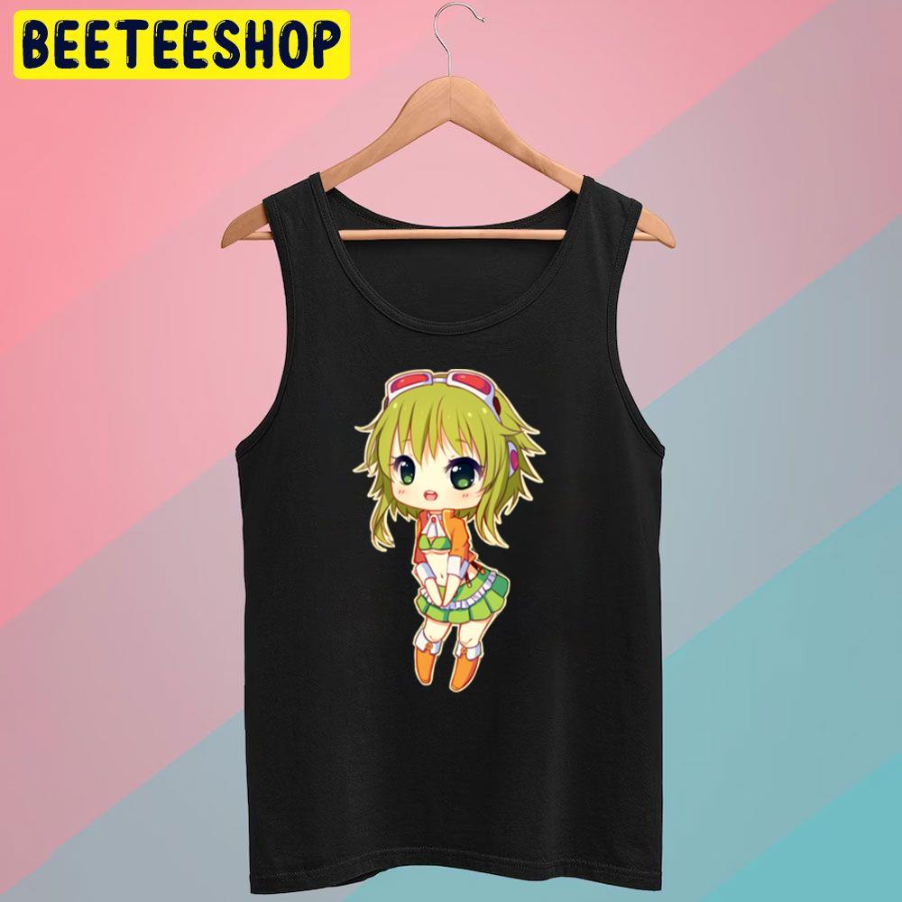 Happy Gumi Anonymous M Hatsune Miku Vocaloid.Png Trending Unisex T-Shirt Happy Gumi Anonymous M Hatsune Miku Vocaloid.Png Trending Unisex T-Shirt
