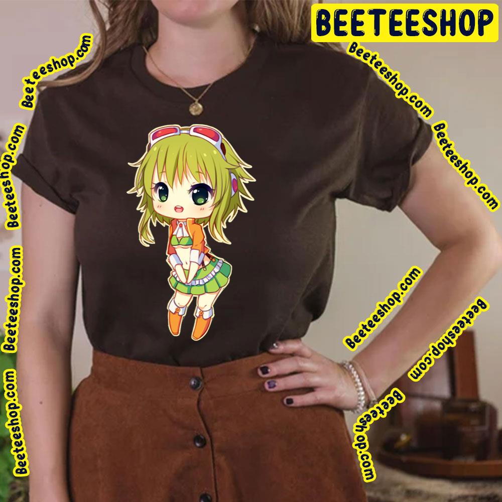 Happy Gumi Anonymous M Hatsune Miku Vocaloid.Png Trending Unisex T-Shirt Happy Gumi Anonymous M Hatsune Miku Vocaloid.Png Trending Unisex T-Shirt