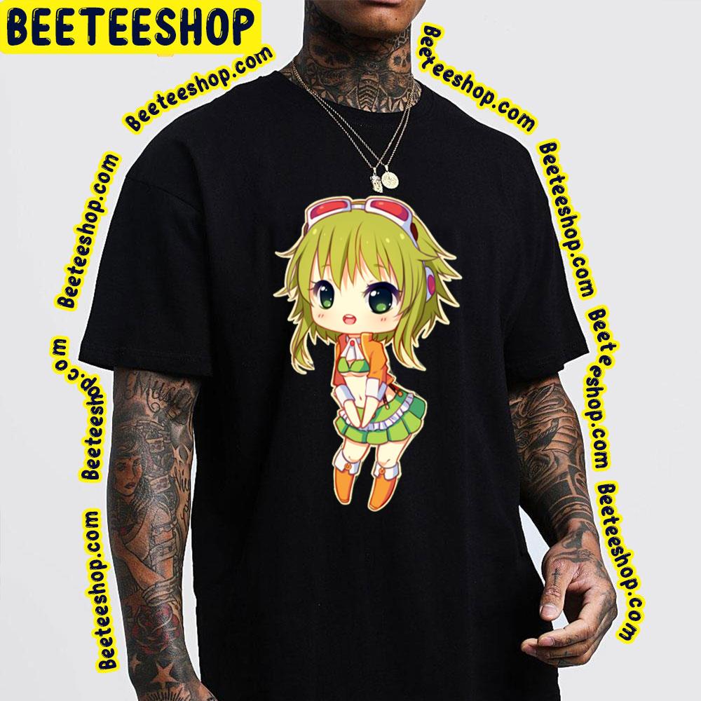 Happy Gumi Anonymous M Hatsune Miku Vocaloid.Png Trending Unisex T-Shirt Happy Gumi Anonymous M Hatsune Miku Vocaloid.Png Trending Unisex T-Shirt