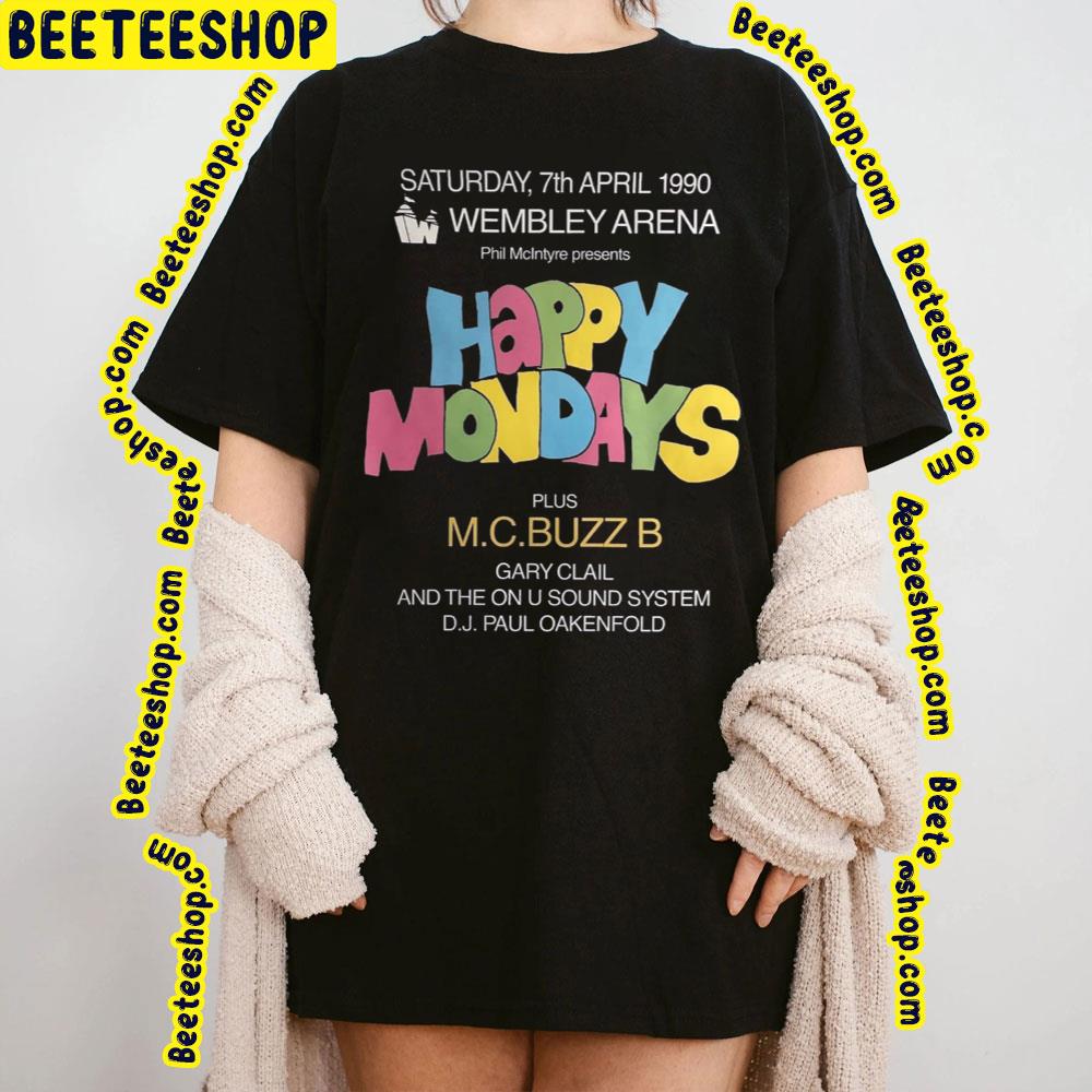 Happy Mondays April 1990 Trending Unisex T-Shirt Happy Mondays April 1990 Trending Unisex T-Shirt