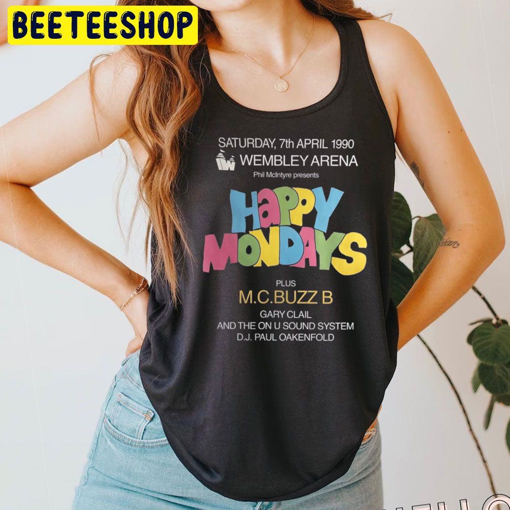 Happy Mondays April 1990 Trending Unisex T-Shirt Happy Mondays April 1990 Trending Unisex T-Shirt