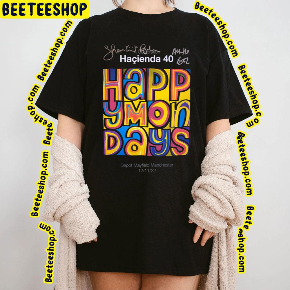 Happy Mondays Art Trending Unisex T-Shirt Happy Mondays Art Trending Unisex T-Shirt