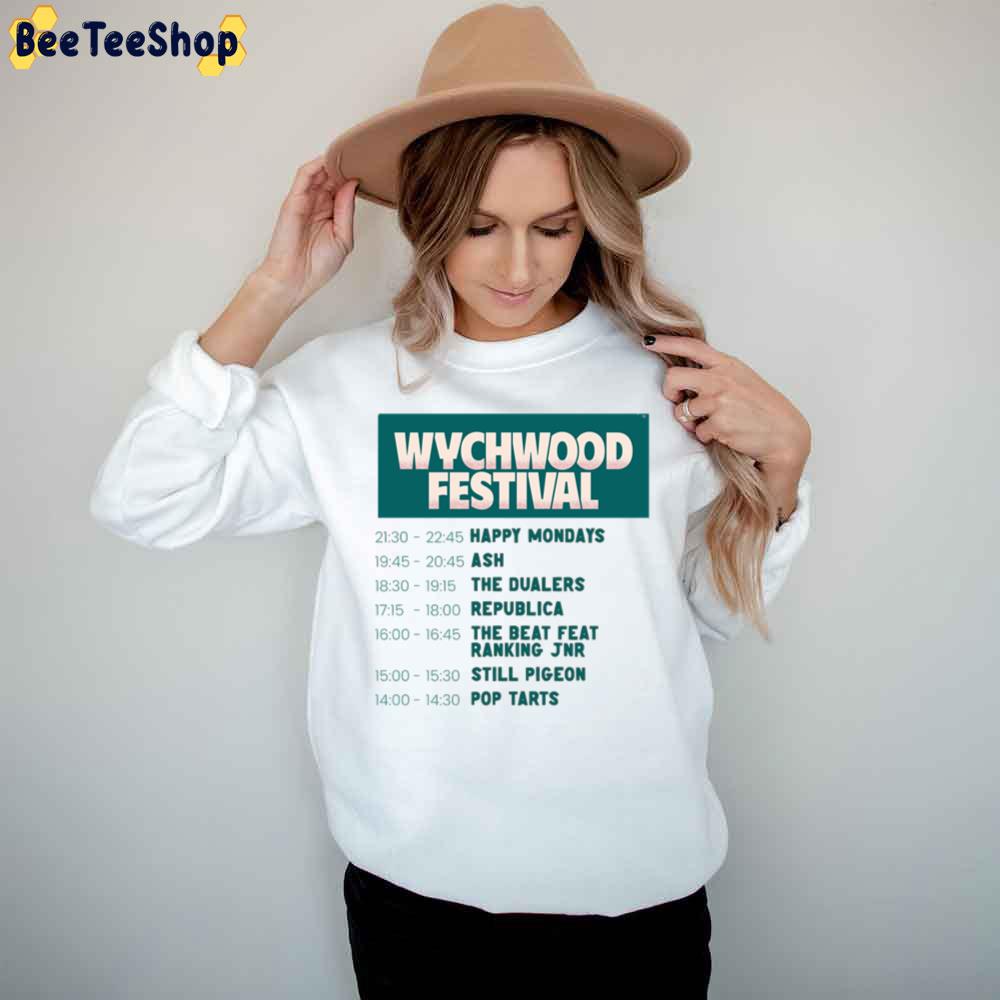 Happy Mondays Wychwood Fest 2023 Dates Trending Unisex T-Shirt Happy Mondays Wychwood Fest 2023 Dates Trending Unisex T-Shirt