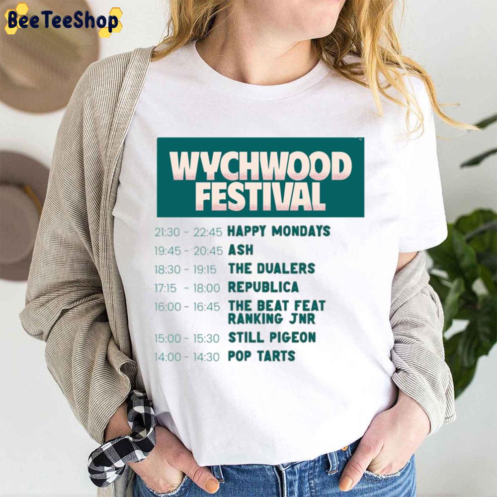 Happy Mondays Wychwood Fest 2023 Dates Trending Unisex T-Shirt Happy Mondays Wychwood Fest 2023 Dates Trending Unisex T-Shirt