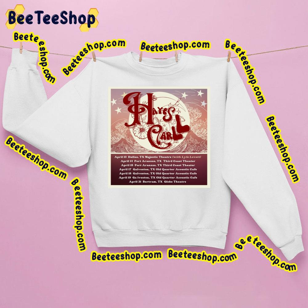 Hayes Carll April 2023 Trending Unisex Sweatshirt Hayes Carll April 2023 Trending Unisex Sweatshirt