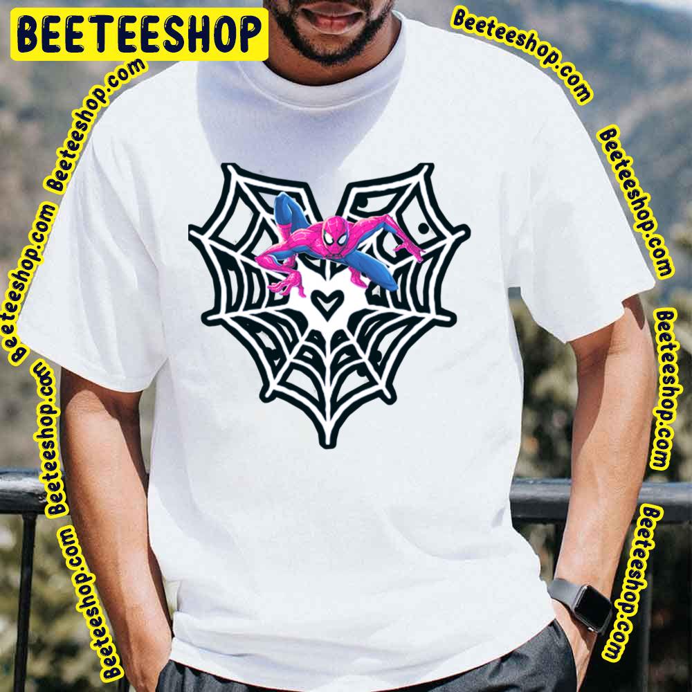 Heart Active Spiderverse Movie Trending Unisex T-Shirt Heart Active Spiderverse Movie Trending Unisex T-Shirt