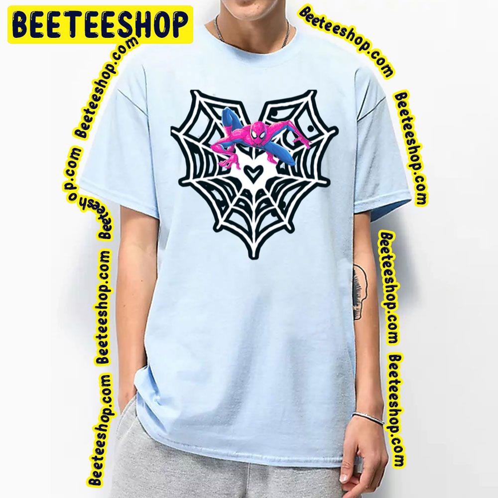Heart Active Spiderverse Movie Trending Unisex T-Shirt Heart Active Spiderverse Movie Trending Unisex T-Shirt