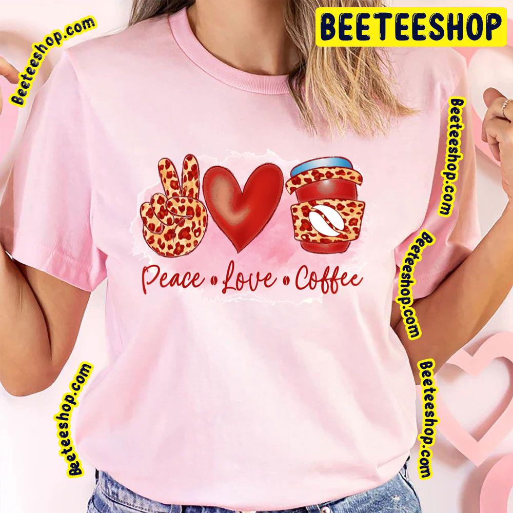 Heart Coffee Peace Maker Trending Unisex T-Shirt Heart Coffee Peace Maker Trending Unisex T-Shirt