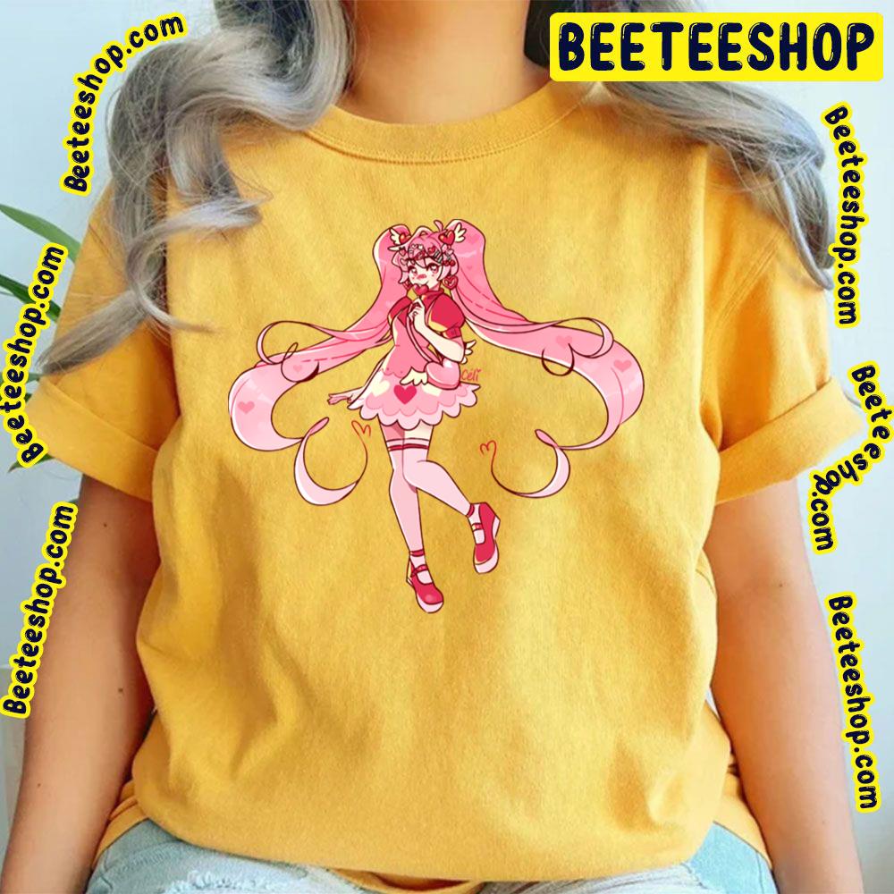 Heart Shaped Aura Hatsune Miku Trending Unisex T-Shirt Heart Shaped Aura Hatsune Miku Trending Unisex T-Shirt