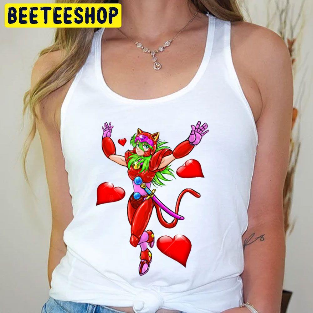 Heart Shun Samurai Saint Seiya Trending Unisex T-Shirt Heart Shun Samurai Saint Seiya Trending Unisex T-Shirt