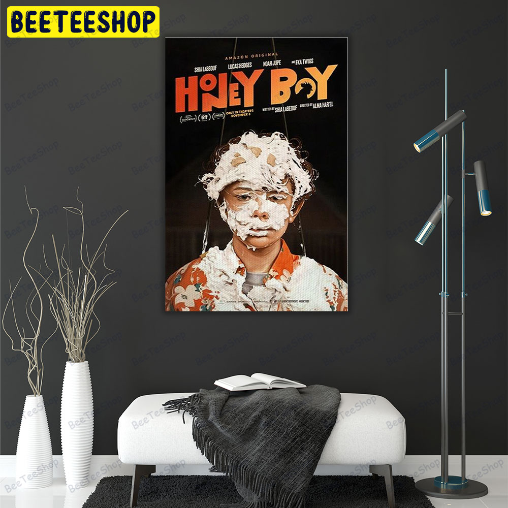 Honey Boy Shia Labeouf Movie Portrait Canvas Honey Boy Shia Labeouf Movie Portrait Canvas