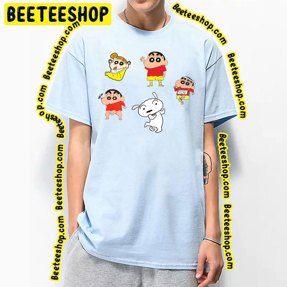Icon Combo Crayon Shin Chan Trending Unisex T-Shirt Icon Combo Crayon Shin Chan Trending Unisex T-Shirt