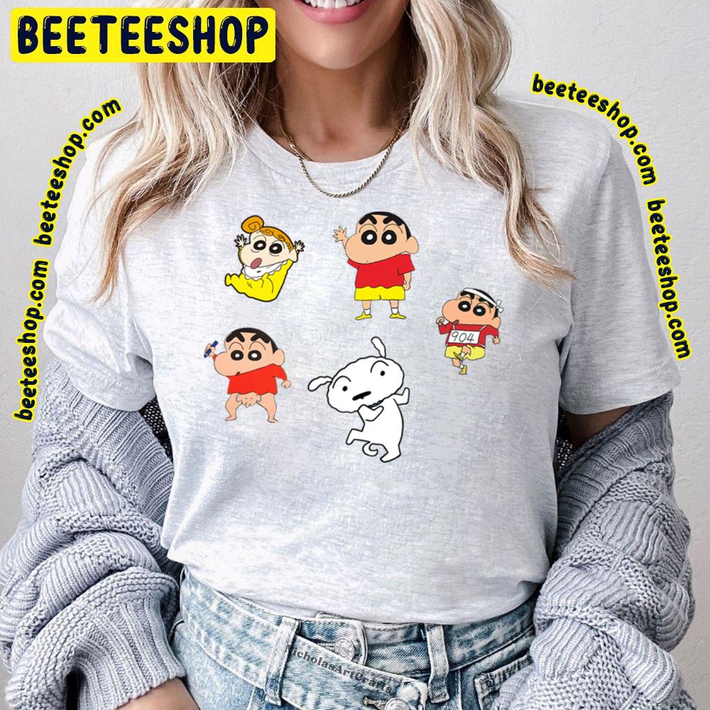 Icon Combo Crayon Shin Chan Trending Unisex T-Shirt Icon Combo Crayon Shin Chan Trending Unisex T-Shirt