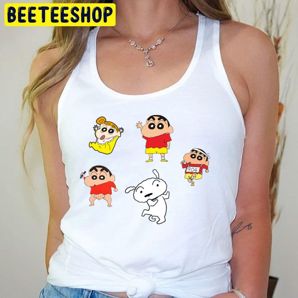 Icon Combo Crayon Shin Chan Trending Unisex T-Shirt Icon Combo Crayon Shin Chan Trending Unisex T-Shirt
