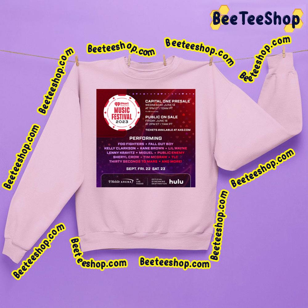 Iheartradio Festival 2023 Trending Unisex Sweatshirt Iheartradio Festival 2023 Trending Unisex Sweatshirt