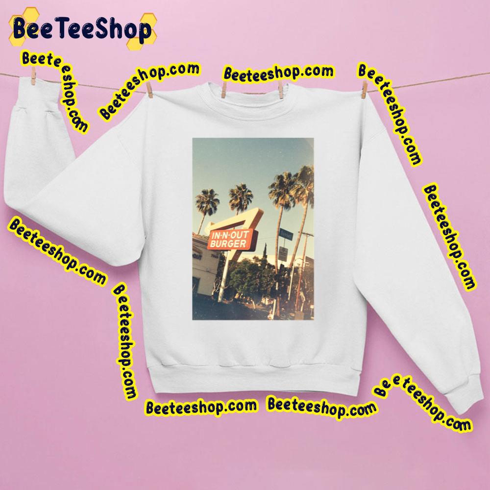 In N Out Burger Logo Trending Unisex Sweatshirt In N Out Burger Logo Trending Unisex Sweatshirt