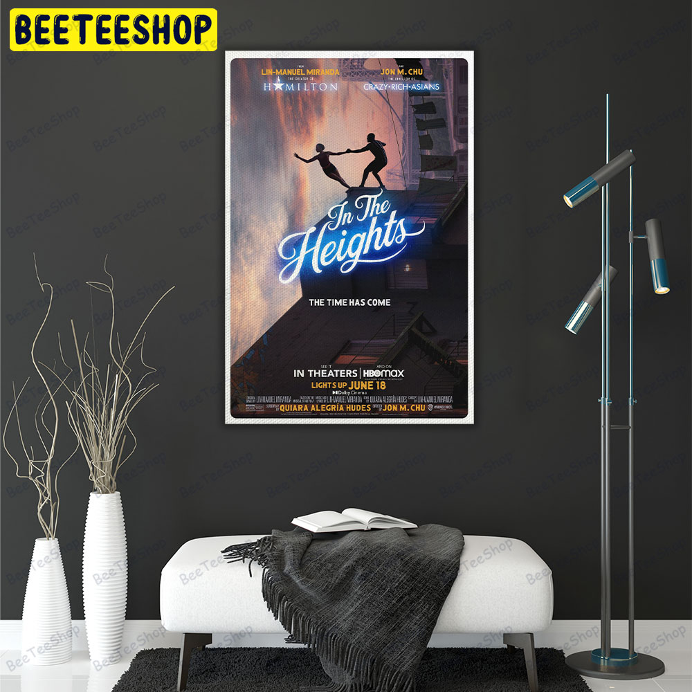 In The Heights Lin-manuel Miranda Jon M Chu Movie Portrait Canvas In The Heights Lin-manuel Miranda Jon M Chu Movie Portrait Canvas