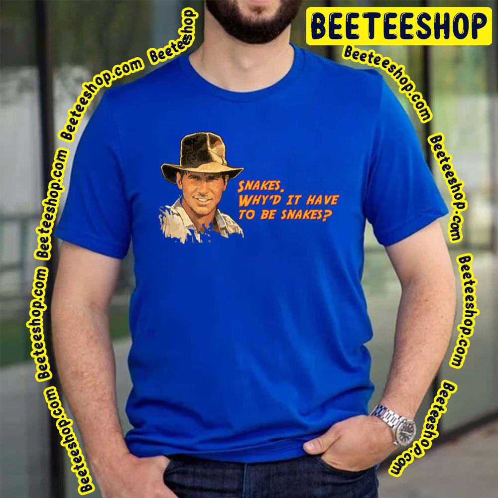 Indiana Jones Snakes Quote The Good The Bad And The Ugly Trending Unisex T-Shirt Indiana Jones Snakes Quote The Good The Bad And The Ugly Trending Unisex T-Shirt