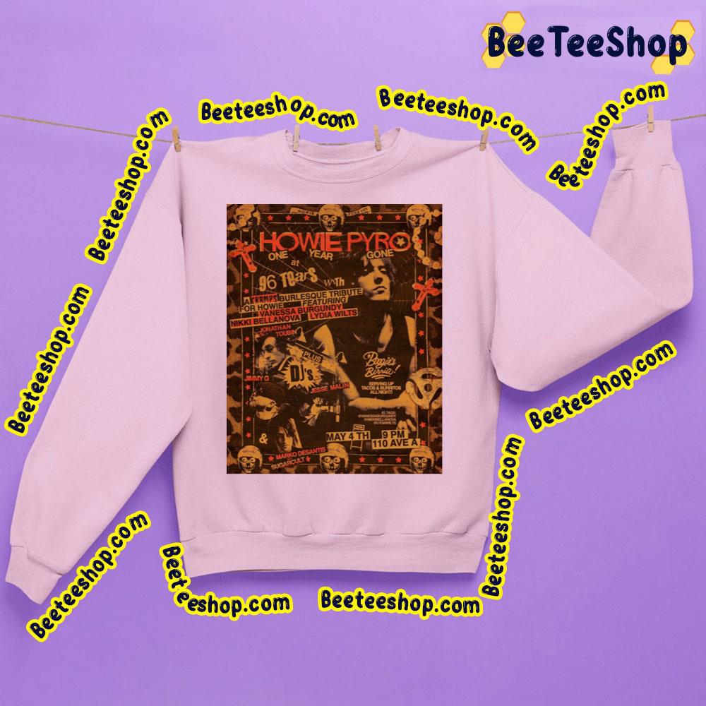 Jesse Malin Howie Forever 2023 Trending Unisex Sweatshirt Jesse Malin Howie Forever 2023 Trending Unisex Sweatshirt