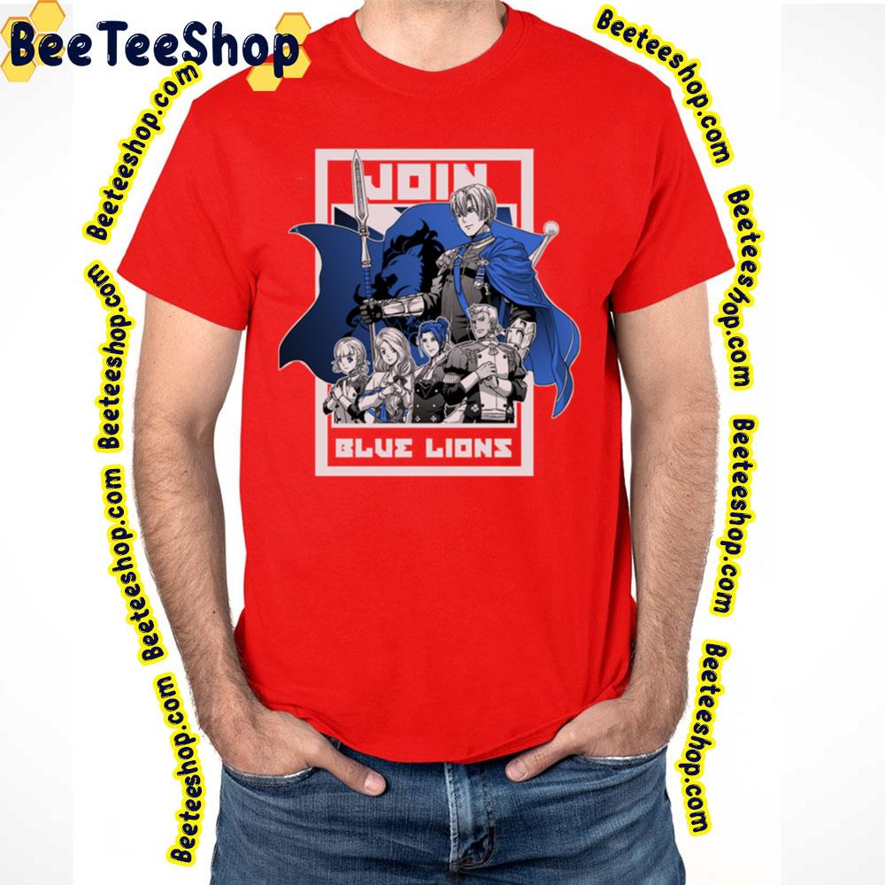 Join Blue Lions Fire Emblem Trending Unisex T-Shirt Join Blue Lions Fire Emblem Trending Unisex T-Shirt