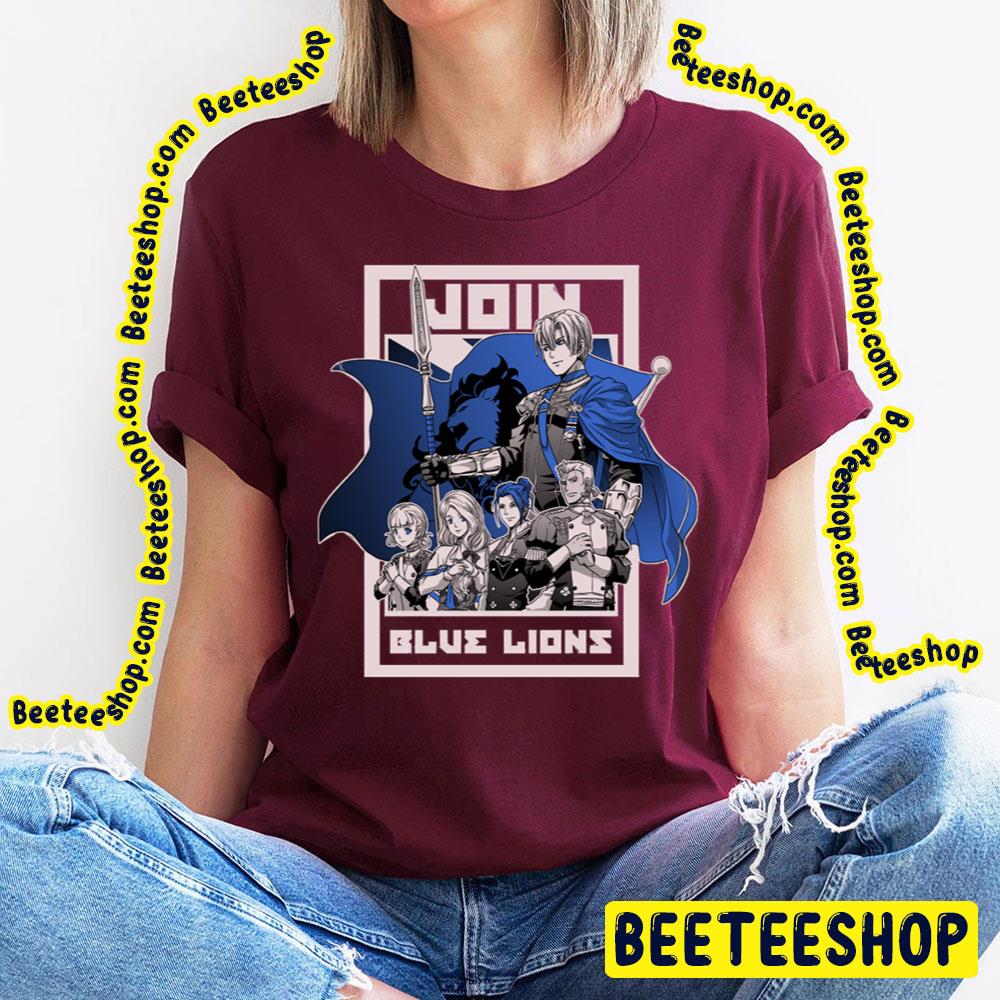 Join Blue Lions Fire Emblem Trending Unisex T-Shirt Join Blue Lions Fire Emblem Trending Unisex T-Shirt