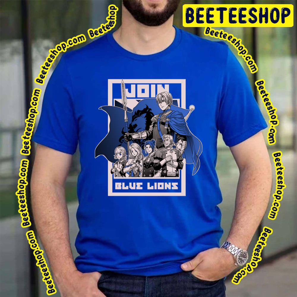 Join Blue Lions Fire Emblem Trending Unisex T-Shirt Join Blue Lions Fire Emblem Trending Unisex T-Shirt