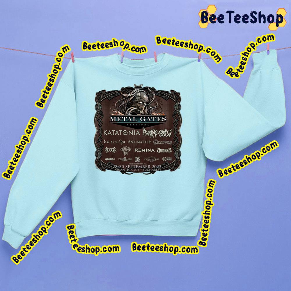 Katatonia 2830 September 2023 Metal Gates Trending Unisex Sweatshirt Katatonia 2830 September 2023 Metal Gates Trending Unisex Sweatshirt