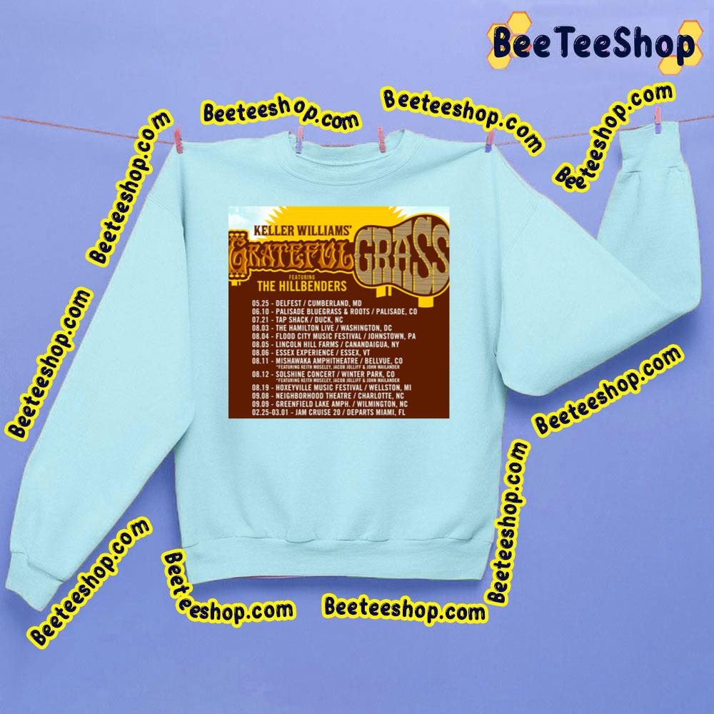 Keller Williams Grateful Grass 2023 Trending Unisex Sweatshirt Keller Williams Grateful Grass 2023 Trending Unisex Sweatshirt